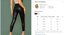 Pantalones de cuero con costura delantera de cintura elástica