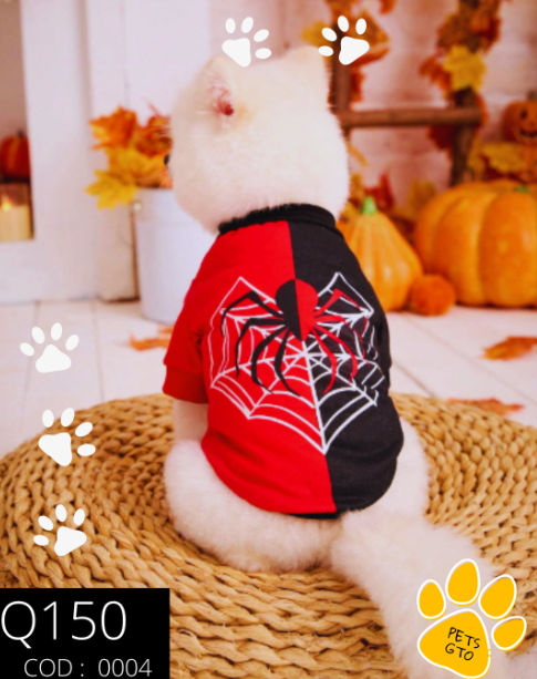 Sueter de Araña Rojo