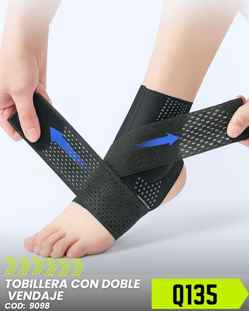 Tobillera de vendaje deportivo profesional