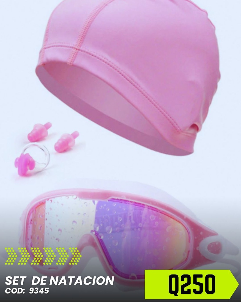 Set de natacion para niña de 5-15 años