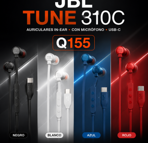 Audifonos JBL TUNES 310