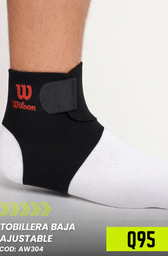 [AW304] TOBILLERA BAJA WILSON