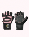 Guantes de entrenamiento color rosados