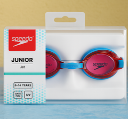 [1820] Lentes Natación Speedo de niña ROSADO CON AZUL