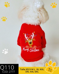 Sudadero Navideño Rojo