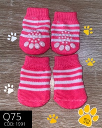 Calcetines Rosados rayados